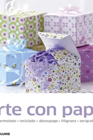 Máxima Calidad Arte con papel marmolado reciclado découpage filigrana serigrafía