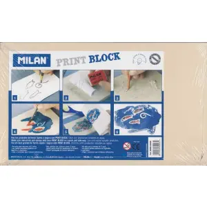 Milan Print Block 10x14.2 cm. Oferta Especial