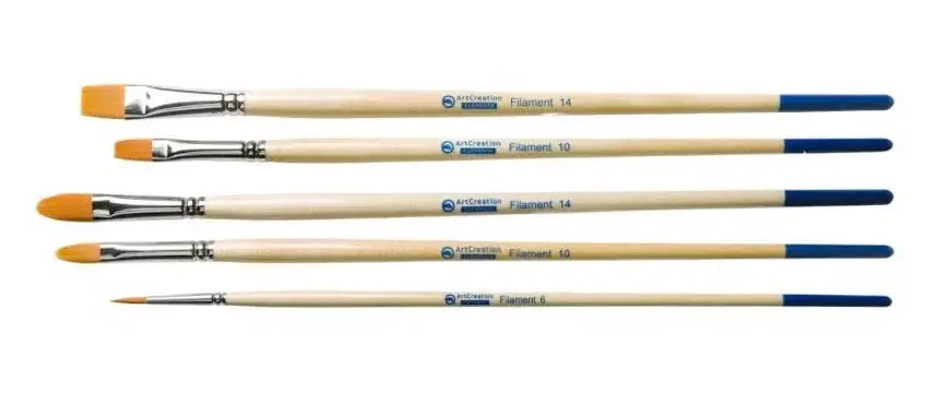 Set de 5 pinceles de mango largo Art Creation Edición Limitada