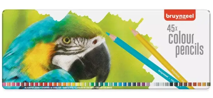 Caja metálica COLOR 45 lápices Bruynzeel Edición Limitada