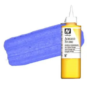 Acrílico Vallejo Studio n. 51 color azul ultramar claro (200 ml) Premium