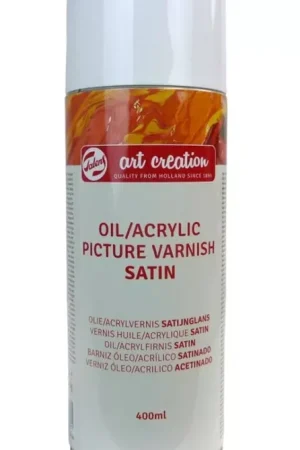Spray Aerosol Barniz para óleo y acrílico satinado Art Creation Promoción Exclusiva
