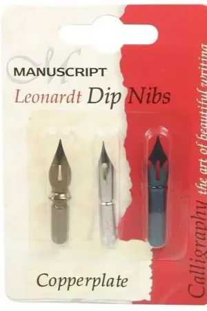 Set de 3 plumillas de caligrafía Copperplate Manuscript Última Oportunidad