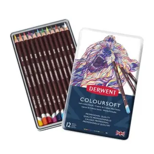 Estuche de 12 lápices Coloursoft Derwent Oferta Limitada