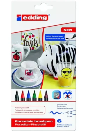 Set de 6 rotuladores surtidos para pocerlana Edding Comprar En Línea