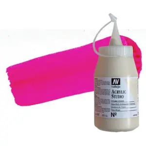 Barato Acrílico Vallejo Studio n. 935 color magenta fluorescente (500 ml)