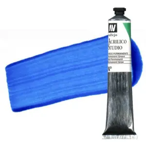 Disponible Ahora Acrílico Vallejo Studio n. 936 color azul fluorescente (58 ml)
