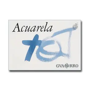 Moderno Acuarela Guarro 240 gr, 23x32.5, Gr. Fino, block 20 h.