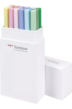 Set de 18 rotuladores Dual Brush Colores Pastel Tombow Envío Exprés