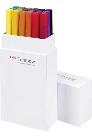 Precio Reducido Set de 18 rotuladores Dual Brush Colores Primarios Tombow
