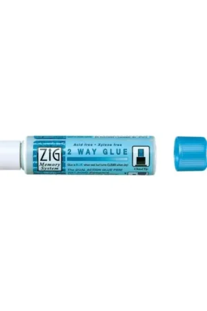 Última Versión Rotulador Pegamento Chisel Biselado Zig 2 Way Glue Kuretake 4mm