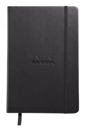 Súper Precio Cuaderno WebNoteBook Rígido Puntos Negro Rhodia A5