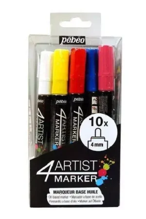 Oferta Flash Set de 10 Rotuladores al óleo 4Artist