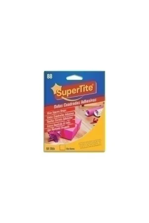 PUNTOS ADHESIVOS SUPERTITE CUAD. 64 uds - 23101339/2788 Oferta Especial