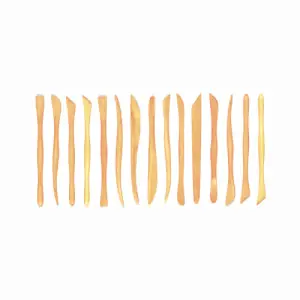 Exclusivo Set 15 palillos de modelar, 20 cm.