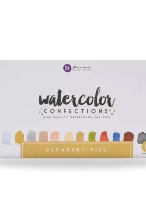 Promoción Set de 12 acuarelas Decadent Pies Prima Marketing