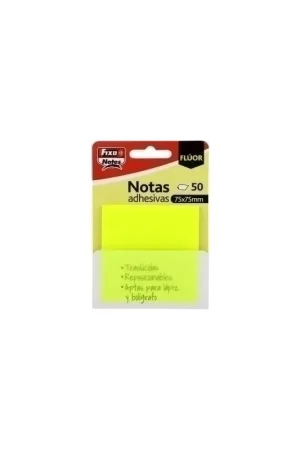 Oferta De Temporada TACO NOTAS FIXO 50h 75x75 TRANS.AMARILLO - 26901540/65007861