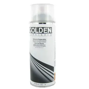 Nueva Colección Barniz Mate Spray Golden anti rayos UV 400 ml.