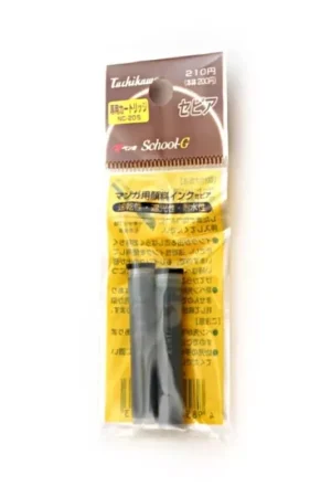 Mejor Calidad Cartuchos sepia para pluma School Tachikawa
