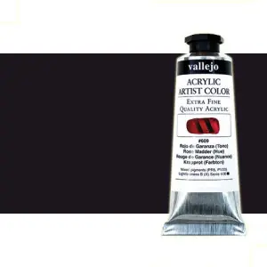 Máxima Calidad Acrílico Vallejo Artist n. 309 color negro de Marte (60 ml)