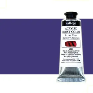 Acrílico Vallejo Artist n. 404 color azul ftalocianina (60 ml) Hecho A Mano