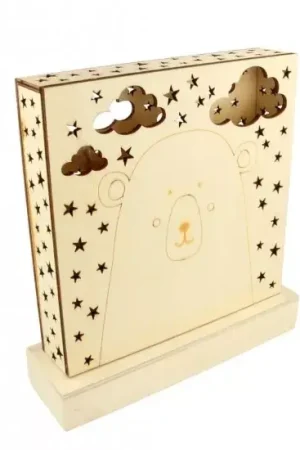 Lámpara de madera Adorable Artemio Oferta Limitada