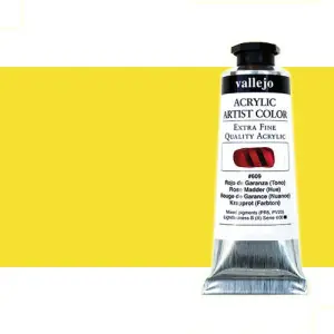 Ordena Ya Acrílico Vallejo Artist n. 422 color amarillo de cobalto tono (60 ml)