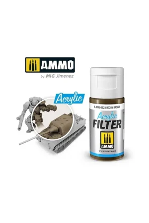 Oferta Limitada FILTRO ACRÍLICO Marrón Medio