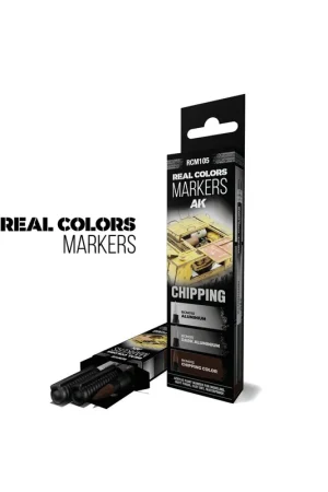 CHIPPING - SET 3 REAL COLORS MARKERS Tendencia