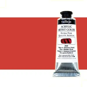 Acrílico Vallejo Artist n. 805 color cadmio rojo medio (60 ml) Precio Reducido