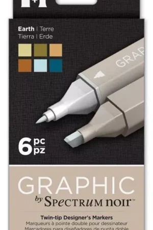 Set de 6 rotuladores Spectrum Noir Graphic Earth Compra Ahora