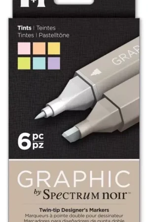 Set de 6 rotuladores Spectrum Noir Graphic Tins Pago Seguro
