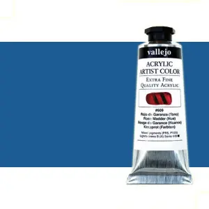 Acrílico Vallejo Artist n. 808 color azul cobalto cromo (60 ml) Solo Por Tiempo Limitado
