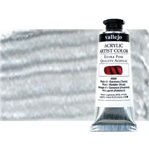 Acrílico Vallejo Artist n. 701 color plata (60 ml) Mayoreo