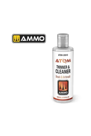 Últimas Unidades ATOM Disolvente y Limpiador 60mL
