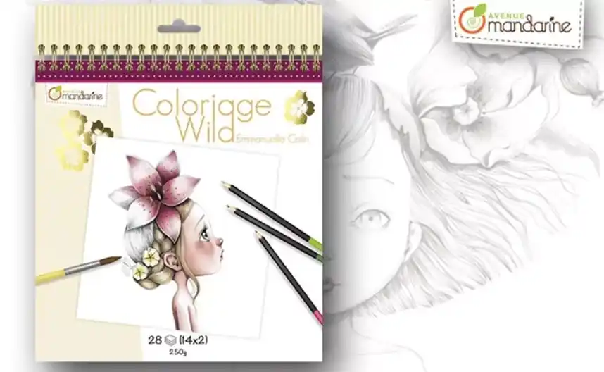 Pago Seguro Coloriage Wild 01 Libro para colorear