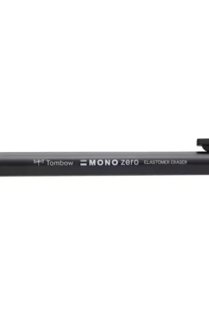 Goma retráctil rectangular Mono Zero Negro Tombow Rebajas
