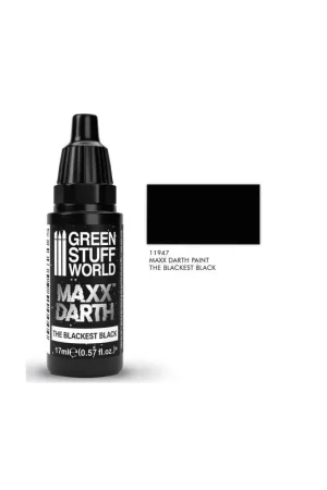 Disponible Ahora Pintura más negra Maxx Darth 17 ml