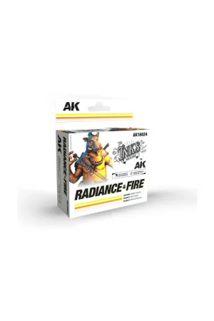 Alta Calidad SET DE TINTAS DE RESPLANDOR Y FUEGO – RADIANCE & FIRE INK SET