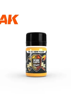 Envío Internacional OCHRE EARTH – ENAMEL LIQUID PIGMENT – PIGMENTO LÍQUIDO 35ML.