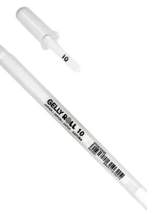 Bolígrafo de gel Gelly Roll 10 blanco Sakura Garantía Incluida