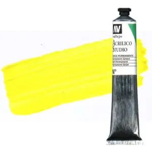 Acrílico Vallejo Studio n. 1 color cadmio amarillo limón (58 ml) Envío Gratis