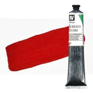 Disponible Ahora Acrílico Vallejo Studio n. 2 color rojo de cadmio (58 ml)