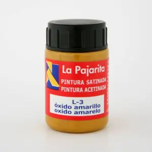 Tempera La Pajarita Amarillo Oxido L-03, 35 ml. Última Oportunidad
