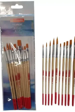 Set de 10 pinceles de acuarela y témpera Art Creation Ocasión Especial