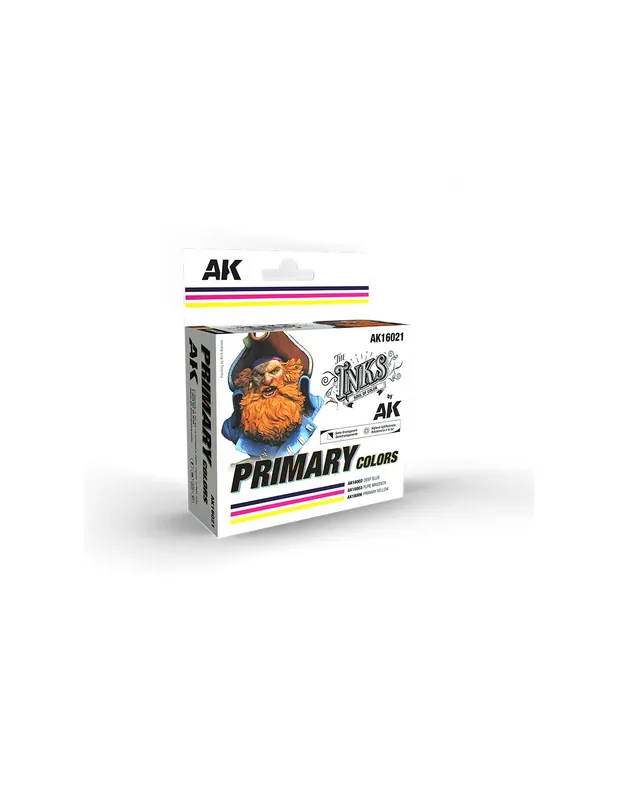 SET DE TINTAS DE COLORES PRIMARIOS – PRIMARY COLORS INK SET Precio Económico