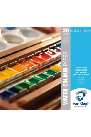 Solo Hoy Bloc de acuarela Van Gogh encolado 13,5x21cm 200 g/m²