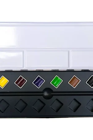 Ocasión Especial Caja Test Pack de acuarela con 6 medias pastillas Sennelier