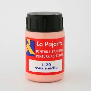 Stock Limitado Tempera La Pajarita Rosa Medio  L-29, 35 ml.