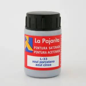 Tempera La Pajarita Azul Porcelana L-33, 35 ml. Oferta De Temporada